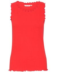 Cream - Rotes Crribba Top &Amp; T-Shirts - Lyst