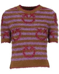 Pinko - Round-Neck Knitwear - Lyst