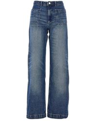 A.P.C. - Wide Jeans - Lyst