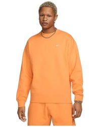 Nike - Oranger Crewneck Pullover Stilvoll Und Bequem - Lyst