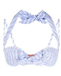 Ermanno Scervino - Broderie Anglaise Bikinitop - Lyst