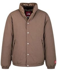 The North Face - Fitness ,Bruin ,Katoen Box Down Jacket - Lyst