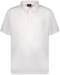Brioni - Polo-shirt mit besticktem logo - Lyst