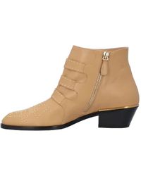 Chloé - Cuoio boots - Lyst