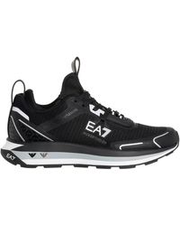 EA7 - Chiusura con lacci - sneakers altura monocolore - Lyst