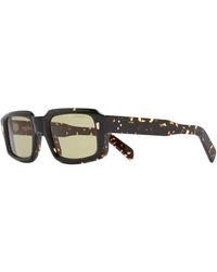 Cutler and Gross - Vintage rechteckige sonnenbrille 9495 modell - Lyst