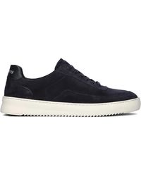 Filling Pieces - Blaue wildleder low top sneakers - Lyst