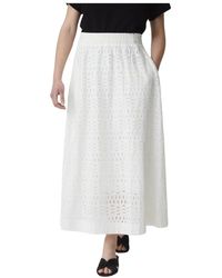 Alpha Studio - Maxi Skirts - Lyst