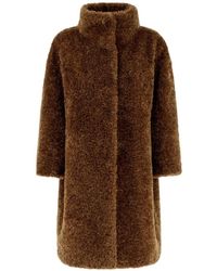 Herno - Faux Fur & Shearling Jassen - Lyst