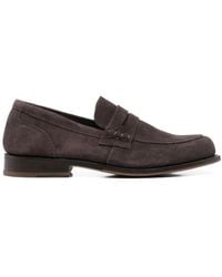 Tricker's - Schoenen ,Bruin ,Leer Klassieke Leren Loafer Schoen - Lyst