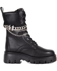 Karl Lagerfeld - Lace-Up Boots - Lyst