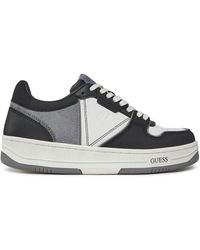 Guess - Sneakers in grau schwarz weiß synthetisch - Lyst