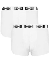 Wolford - Ondergoed ,Wit ,Wol Pure Boxer Brief Set - Lyst