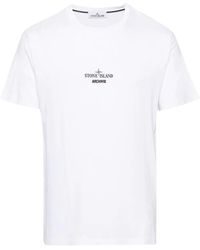 Stone Island - Tops > t-shirts - Lyst