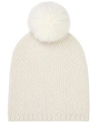 Max Mara - Accessoires ,Kasjmier Nazione Muts - Lyst