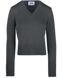 Alpha Studio - V-Neck Knitwear - Lyst