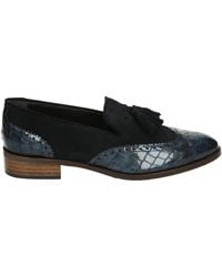 Pertini - Blaue Slip-Ons Mit G Weite - Lyst