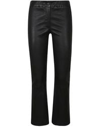 Arma - Leren Zwarte Broek - Lyst
