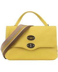 Zanellato - Leder Damen Schultertasche Girello - Lyst