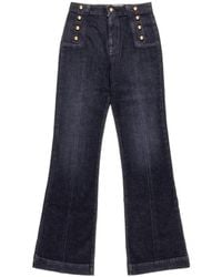 Nenette - Gerades Jeans - Lyst