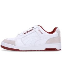 PUMA - Retro low sneaker weiß/rot - Lyst