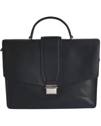 The Bridge - Tassen ,Zwart ,Nero Uomo Leren Aktetas Met Riem - Lyst