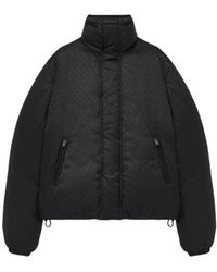 McQueen - Jassen ,Zwart ,Zwarte Jas Stijlvol Modieus Trendy - Lyst