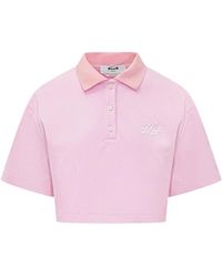 MSGM - Polo Shirts - Lyst