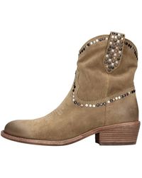 Ash - Schoenen ,Bruin ,Leer Laarzen Bruin - Lyst