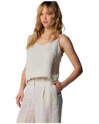 Kocca - Stijlvolle Moderne Top Met Vest - Lyst