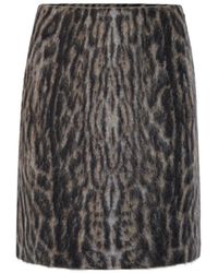 Marc Cain - Ozelot Mini Rok - Lyst