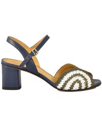Testoni - Leder Sandale Mit 6,5 Cm Absatz - Lyst