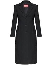 DIESEL - Jassen ,Zwart ,Wol G-Allan Coat - Lyst