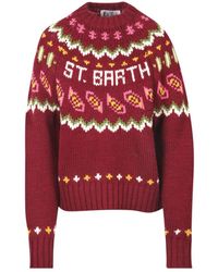 Mc2 Saint Barth - Round-Neck Knitwear - Lyst