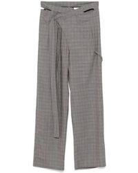 OTTOLINGER - Wool Blend Wrap Broeken - Lyst