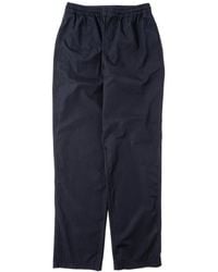 Aspesi - Broeken ,Blauw ,Wol Stretch Wol Broek Rechte Pijp - Lyst