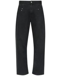 MM6 by Maison Margiela - Straight Fit Jeans - Lyst