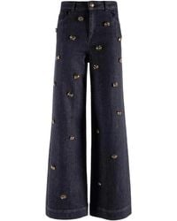 Nenette - Wide Jeans - Lyst