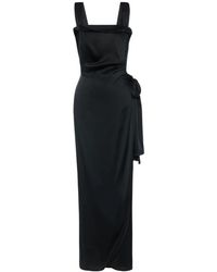 Maison Margiela - Bow-Detail Asymmetric Gown - Lyst