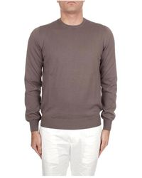 Gran Sasso - Sweatshirts,paricollo stylischer pullover,round-neck knitwear - Lyst
