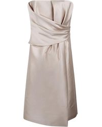 Alberta Ferretti - Short Dresses - Lyst