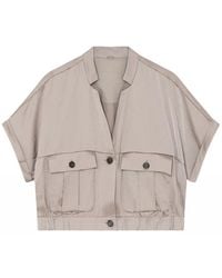GUSTAV - Utility-Geïnspireerde Jas Blazer Atmosphere - Lyst