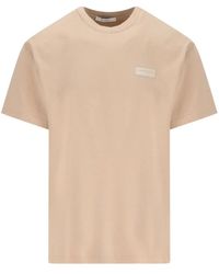 Givenchy - Tops ,Katoen T-Shirt Van Katoen Met Paris Grosgrain - Lyst