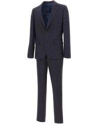 Paul Smith - Kostuums ,Blauw ,Linnen Soho Suit - Lyst