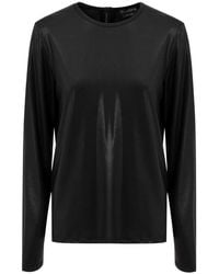 Tom Ford - Shirt Met Lange Mouwen En Ronde Hals - Lyst