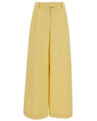 Thelatest - Wide Trousers - Lyst