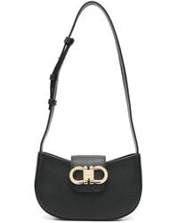 Ferragamo - Leather Shoulder Bag - Lyst