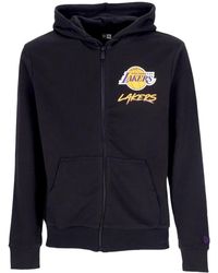 KTZ - Nba Script-Hoodie Voor Loslak, Zwart - Lyst