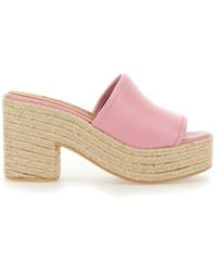 Moschino - Heeled Mules - Lyst