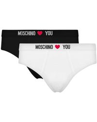 Moschino - Set Of 2 Slips - Lyst